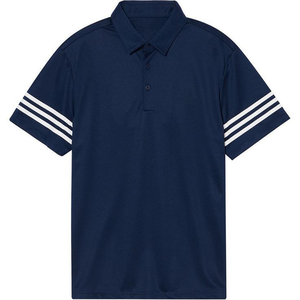 Logo personnalisé 100% Polo en polyester pour hommes à séchage rapide 2025 T-shirts polo uni en polyester pour hommes à prix de gros - Product Image 2