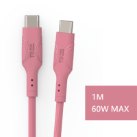 Cable de Carga Rápida Tipo-C de 60W, Estilo 2026, Durable, con Trenzado de Cobre Puro y Revestimiento de PVC, 1M, para Android, iOS, Computadoras, Teléfonos Móviles y Automóviles