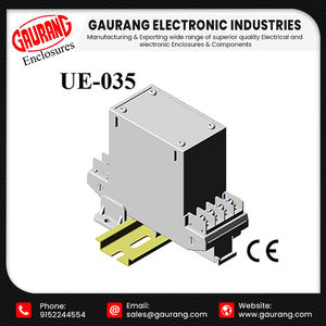 Fournisseur en gros de boîtiers universels pour rail DIN UE 035 Boîtier de commande en aluminium - Product Image 2