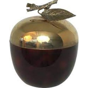 Cubo y enfriador de vino de Metal con diseño atractivo en forma de fruta para Bar y Pub, vajilla de mesa, bañera de bebidas de Color dorado y plateado - Product Image 1