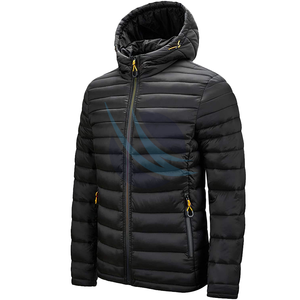 Chaqueta Acolchada Unisex con Capucha, Diseño Ecológico 2026, Venta al Por Mayor, Personalizable, Abrigo de Invierno con Burbujas - Product Image 2