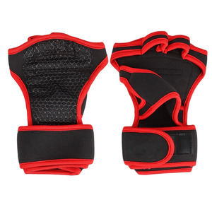 Guantes de Gimnasio de Piel de Alto Rendimiento, Transpirables, Ligeros y Ventilados, con Soporte para Muñeca y Palma Completa - Product Image 1