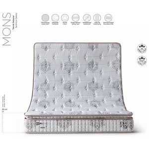 Matelas hybride à ressorts ensachés Mons Luxury de 29 cm de hauteur, lit moderne en mousse pour la maison et l'hôtellerie, mobilier de maison - Product Image 5