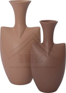 Jarrones de metal de primera calidad, duraderos y finamente elaborados con acabado de capa de polvo antiguo para interiores modernos y Vintage para bodas - Product Image 3