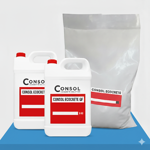 Piso de Poliuretano Autonivelante Consol Ecocrete GF con Acabado Brillante para Cocina, Áreas Húmedas y Plantas de Procesamiento Químico - Product Image 1