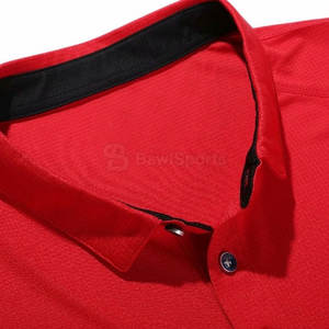 100% coton hommes pour Polo T-Shirt confortable séchage rapide motif solide tricoté matériel - Product Image 3
