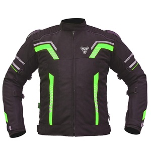 Blousons de moto en textile pour hommes de haute qualité avec impression sérigraphiée sur le col, vente en gros, protection de sécurité pour la moto et les courses automobiles - Product Image 2