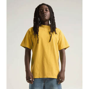 100% algodón nuevo sólido hombres cuello redondo Camiseta básica camisa masculina alta calidad pesado de gran tamaño impreso algodón camiseta - Product Image 4