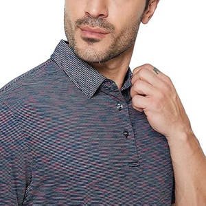 เสื้อโปโลกอล์ฟผู้ชายผ้าสเตรชใส่สบาย ระบายอากาศได้ดี ราคาประหยัด - Product Image 4