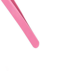 Pinzas para Extensión de Pestañas con Punta de Fibra de Acero Inoxidable, Logotipo Personalizado, Agarre de Diamante, Duraderas, de Alto Impacto, Último Diseño - Product Image 3