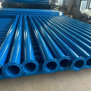 OD: 35 - 3620 mm, WT: 2 - 60 mm, color customizable. Fire-resistant, natural gas, petrochemical, plastic-coated steel pipe. - Product Image 5