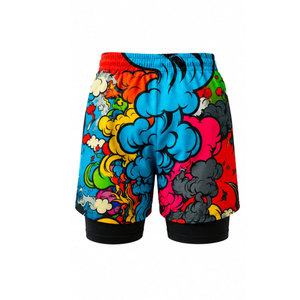 Pantalones Cortos Deportivos para Hombre, Estilo Urbano, Tela Oxford, Color Sólido, Secado Rápido, Cintura con Cordón, 100% Algodón, Anti-UV, Ecológicos - Product Image 3