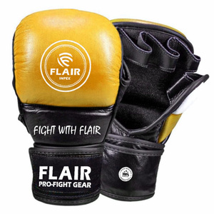 ถุงมือ MMA แบบครึ่งนิ้วทำจากหนัง PU สำหรับผู้ชายถุงมือฝึกขนาดพลัสไซส์สำหรับฝึกชกมวย - Product Image 4