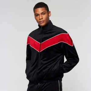 High-Quality Athletic <b>Track</b> <b>Jacket</b> and Pants Set - Breathable, Durable, and Perfect for Sports and Casual Outfits - Product Image 1