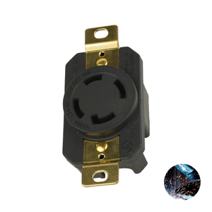 Produit à haute efficacité L14-30 NEMA 30A 125V Loquet solidement en place Prise de verrouillage pour fonction antivol - Product Image 1