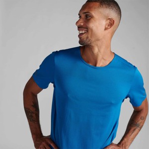 Camiseta Slim Fit Impreso Camisetas Alta calidad Loose Fit Hombres Work Out Sport Active Regular Camiseta - Product Image 3