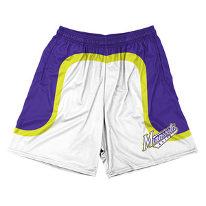 Vente en gros d'usine 100% polyester Lacrosse Performance Short Sets Respirant Confortable Sublimé Sportswear Réversible Imprimé - Product Image 5