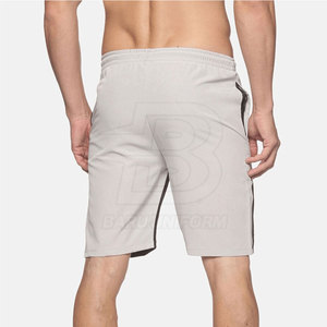 Pantalones cortos de jogging OEM para hombre de diseño personalizado al por mayor, pantalones cortos de algodón de cintura media con etiqueta privada para adultos, estilo informal sólido - Product Image 3