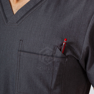 Made Best Material Cotton Canvas <b>Scrub</b> Sets Custom <b>Size</b> High Quality Eco-Friendly <b>Plus</b> <b>Size</b> Custom Design Hot Sale Latest Design - Product Image 6