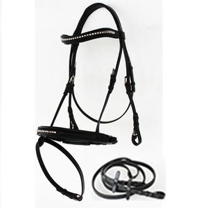 Bride de cheval en cuir véritable Bride de cheval en cuir véritable personnalisée - Product Image 2