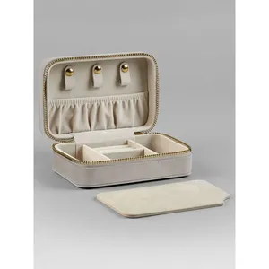 Scatola portagioie da viaggio in velluto, merchandising sostenibile - Product Image 2