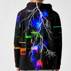 Sweats à capuche à manches longues respirant impression 3d sweats à capuche facile à porter dernière conception impression 3d sweats à capuche - Product Image 4