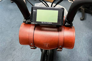 Sac en cuir vintage pour selle ou rangement Urban Drivestyle-Unimoke Electric Bicycles Bicycle Parts - Product Image 3