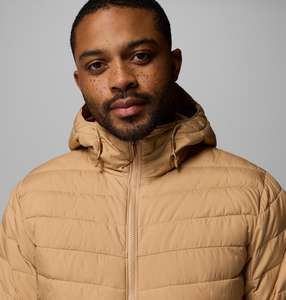 เสื้อแจ็คเก็ตดาวน์แบบเบา สีน้ำตาลอ่อน สำหรับผู้ชาย เสื้อพัฟเฟอร์แบบยูนิเซ็กซ์ เสื้อโค้ทพัฟเฟอร์สำหรับผู้ชาย ที่ Fratres Sports - Product Image 3