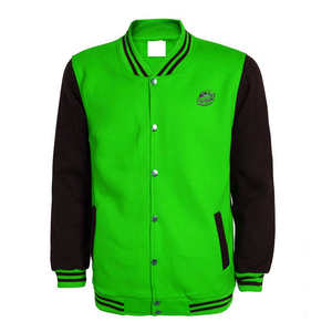 Veste universitaire en cuir Letterman avec logo personnalisé de qualité supérieure veste de sport en polaire formelle à la mode vente en gros de coton - Product Image 6