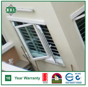 Cửa Sổ Khung, 4 khung, màu trắng sơn tĩnh điện khung nhôm cầu nhiệt tiết kiệm năng lượng nhôm - Product Image 5