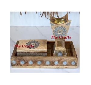 <b>Wooden</b> And Mother Of Pearl Bakhoor <b>Burner</b> With Superior Quality Mubkhar Dukhoon <b>Burner</b> <b>For</b> Home Decor Accessories - Product Image 3