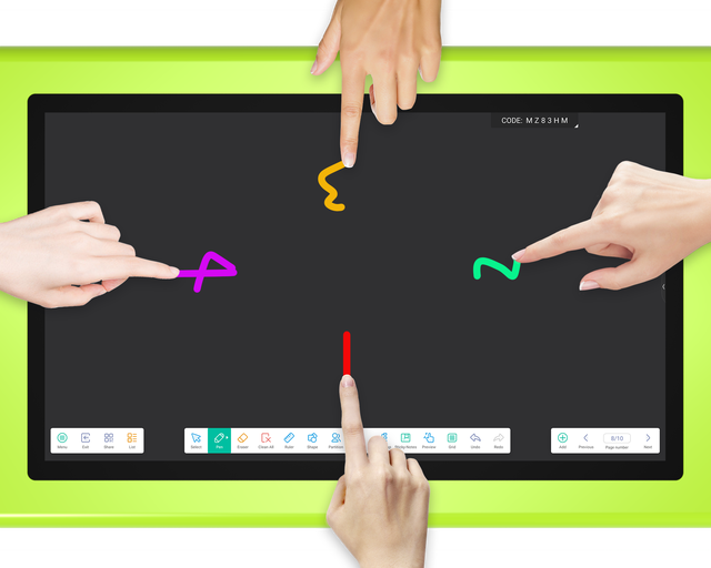 43 Inch 4K 20 Points Touch Screen Android 13 Smart Table Interactive Table