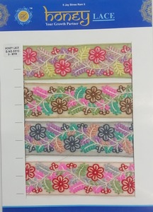 เครื่องประดับงานฝีมือสำหรับกระเป๋าและของขวัญลายลูกไม้ปักโลโก้ตามสั่งสำหรับเสื้อผ้า - Product Image 5