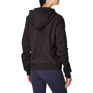 Mode femmes pull à capuche col haut surdimensionné doux polaire doublé sweat-shirt personnalisé imprimé conception avant Logo pour l'hiver - Product Image 6