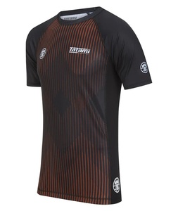 Quick-Dry Digital Print Rash Guard for Adults <b>Surfing</b> Rash Guard Top Basic UPF 50+ Short Sleeve Rashguard - Product Image 3