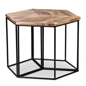 Nouvelle arrivée Table à café et thé en métal et en bois Design moderne Salon Taille personnalisée Forme Couleur Utilisations dans la maison Hôtel - Product Image 4