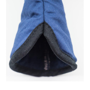 Manoplas de horno de algodón 100%, soportes de olla de silicona a cuadros rojos para cocinar, hornear en microondas, protección del hogar, uso en restaurante - Product Image 5