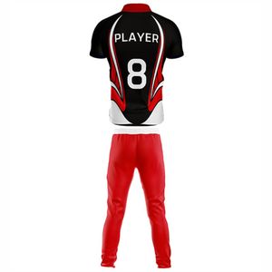 ชุดคริกเก็ตแบบปรับแต่งได้คุณภาพสูงเสื้อคริกเก็ตซับลิเมตทนทานกางเกงคริกเก็ตผ้ายืดพิมพ์ลายมีไซส์ใหญ่พิเศษ - Product Image 2