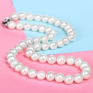 Certificato ZZXL-N0003-01 nuovo Design fatto a mano collana di perle bianche gioielli della Sorority per le donne della ragazza - Product Image 3