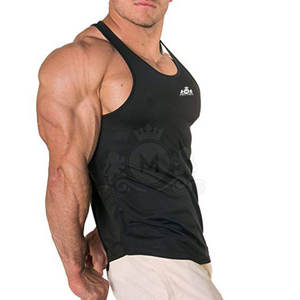 Meilleures ventes Débardeur de haute qualité pour hommes Haut de couleur unie solide et respirant de qualité supérieure pour hommes - Product Image 3