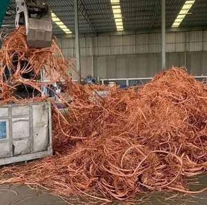 Chatarra de alambre de cobre rojo de alta calidad puro en stock para construcción de soldadura 99% cobre puro compre chatarra de alambre de cobre barata Europa EE. UU. - Product Image 1