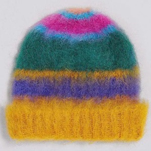 หมวกบีนนี่ถักโมแฮร์สำหรับผู้ชายและผู้หญิงหมวกบีนนี่ดีไซน์รูปสัตว์กันน้ำระบายอากาศได้ดีสำหรับกีฬาฤดูหนาวโลโก้ OEM ตามสั่ง - Product Image 4