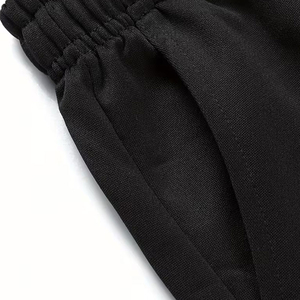 Pantalones de chándal holgados de lana gruesa para hombre, estilo cargo, con bolsillos, de corte ancho y grueso, con lavado de color ODM - Product Image 3