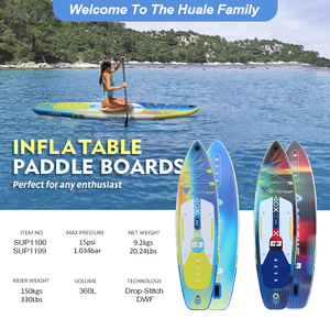 Huale Lớn Ban sup 335 Cm Inflatable Float Đứng Up Ván Chèo Thuyền Với Biểu Tượng Tùy Chỉnh Cho Lướt Sóng - Product Image 2