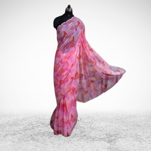 Ropa elegante de Sari de seda indio tradicional intrincado bordado con diseños intrincados - Product Image 6