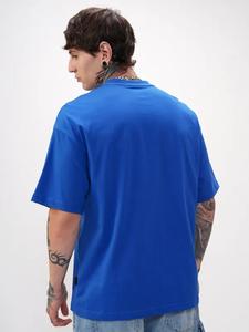 T-shirt en coton surdimensionné de qualité supérieure du fabricant, 240 g/m², pour hommes, 220 grammes, style hip-hop, streetwear, design uni - Product Image 3