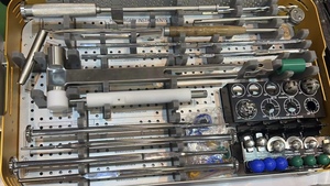 เครื่องมือสเตนเลสสำหรับสัตวแพทย์สำหรับการผ่าตัดเปลี่ยนข้อสะโพกทั้งหมดอุปกรณ์เสริมสำหรับการผ่าตัดสุนัข - Product Image 5