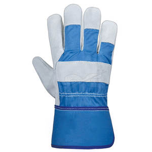 Wholesale Customized Leather Heat Resistant Lightweight Working <b>Gloves</b> with <b>Finger</b> Protection - Product Image 2