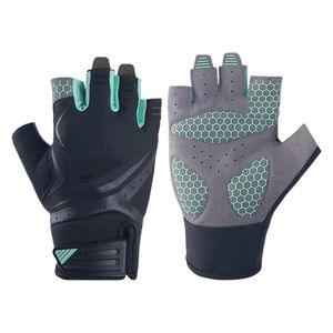New OEM Service Best Quality Eco-Friendly <b>Fingerless</b> Cycling <b>Gloves</b> for <b>Men</b> Customized Padded Design Custom Logo High Quality - Product Image 1