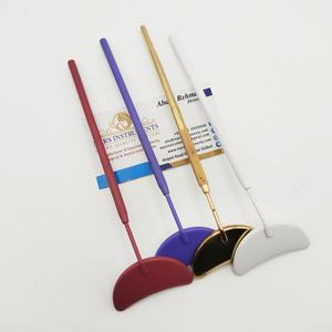 Espejo de pestañas de un solo lado con forma de Luna para extensión de pestañas, espejos de maquillaje cosméticos personalizados sostenibles - Product Image 6